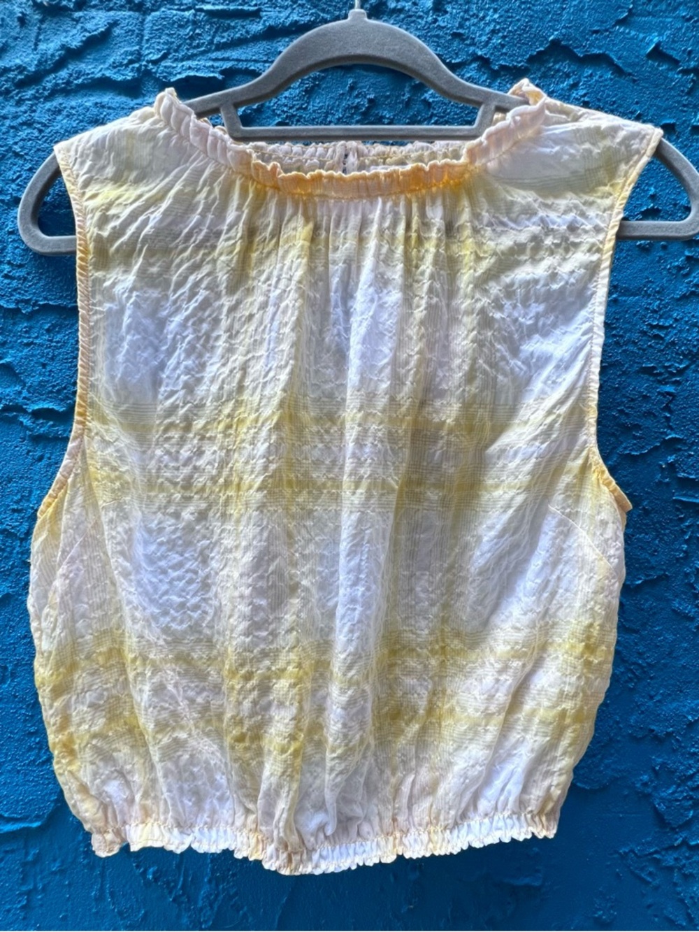 Valentina Sleeveless Smocked Top by Bella Dah XS BNWT